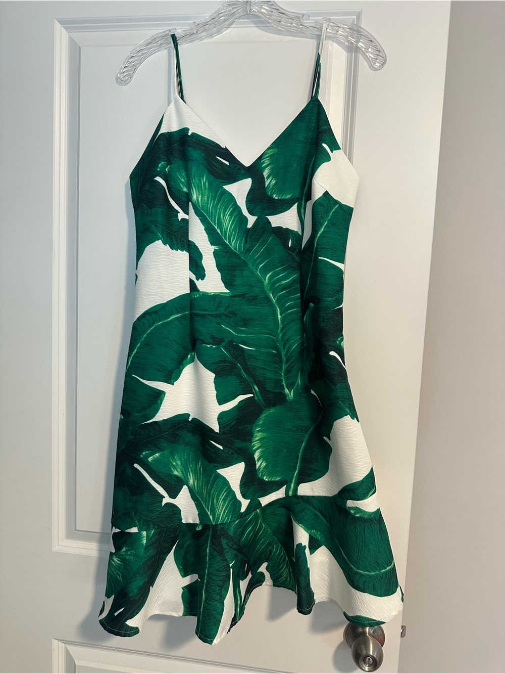 Davi & Dani Palm Leaf Dress